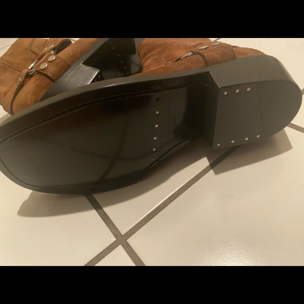 Balenciaga santiag square toe harness boots - Picture 3 of 7